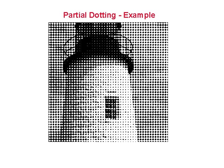 Partial Dotting - Example 