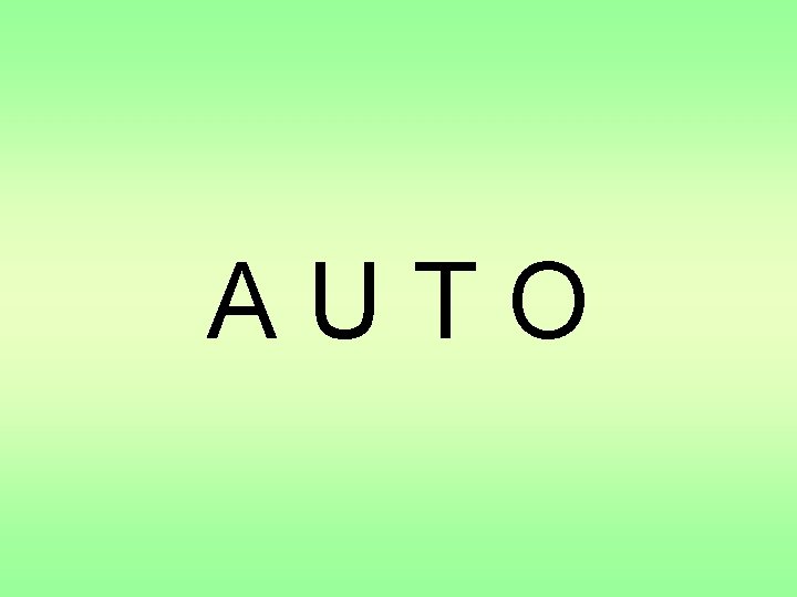 AUTO 