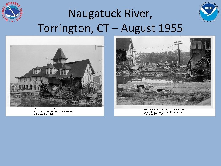 Naugatuck River, Torrington, CT – August 1955 