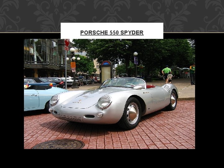 PORSCHE 550 SPYDER 