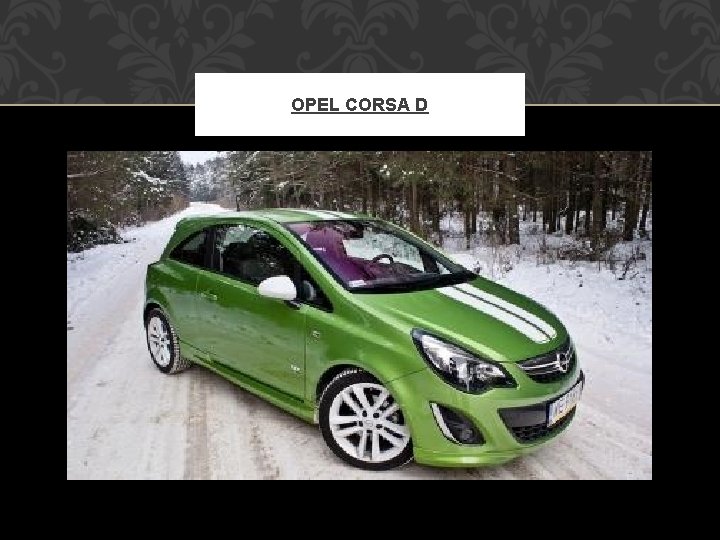 OPEL CORSA D 