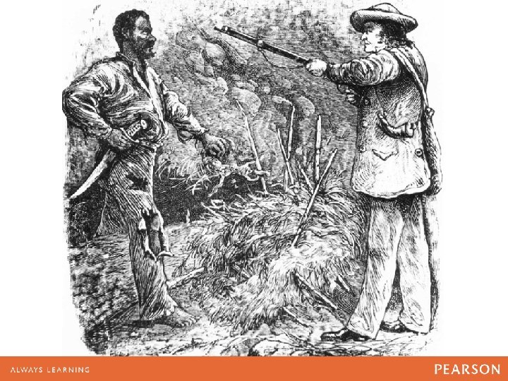 The moment, almost two months after the failure of his famous and bloody slave