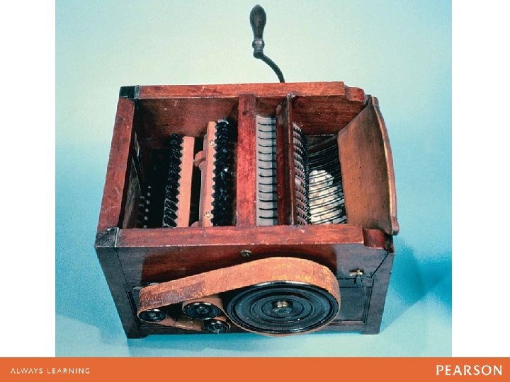 Model of Eli Whitney’s cotton gin, invented in 1793 