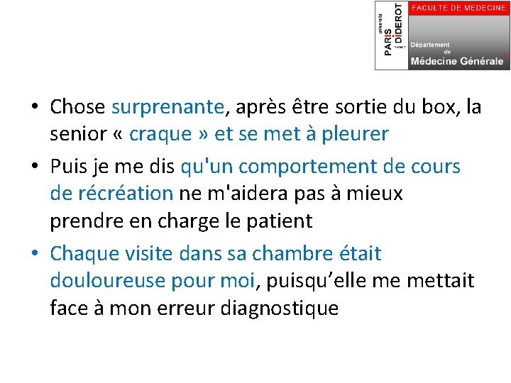 • Chose surprenante, après être sortie du box, la senior « craque » • Chose surprenante, après être sortie du box, la senior « craque »