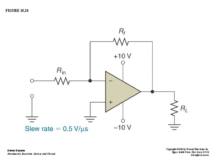 FIGURE 15. 24 Robert Paynter Introductory Electronic Devices and Circuits Copyright © 2006 by