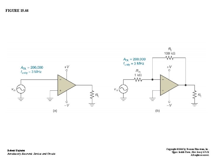FIGURE 15. 44 Robert Paynter Introductory Electronic Devices and Circuits Copyright © 2006 by