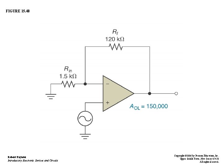 FIGURE 15. 48 Robert Paynter Introductory Electronic Devices and Circuits Copyright © 2006 by