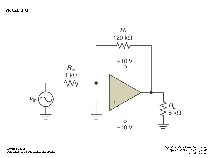 FIGURE 15. 52 Robert Paynter Introductory Electronic Devices and Circuits Copyright © 2006 by