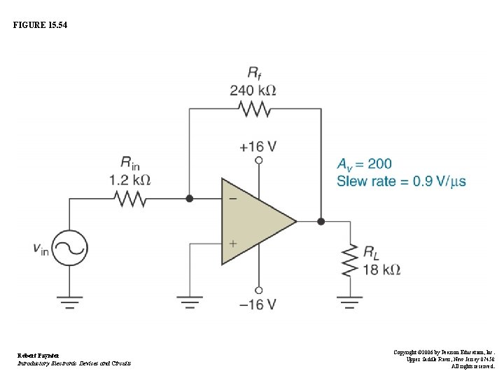 FIGURE 15. 54 Robert Paynter Introductory Electronic Devices and Circuits Copyright © 2006 by