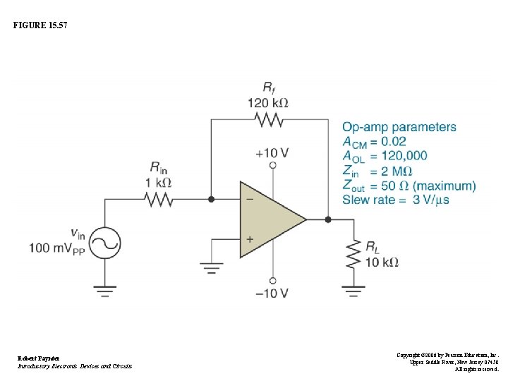 FIGURE 15. 57 Robert Paynter Introductory Electronic Devices and Circuits Copyright © 2006 by