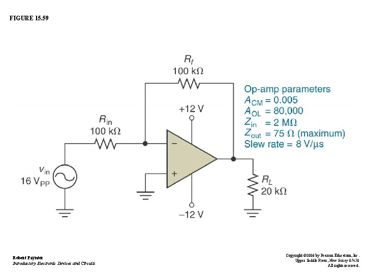 FIGURE 15. 59 Robert Paynter Introductory Electronic Devices and Circuits Copyright © 2006 by