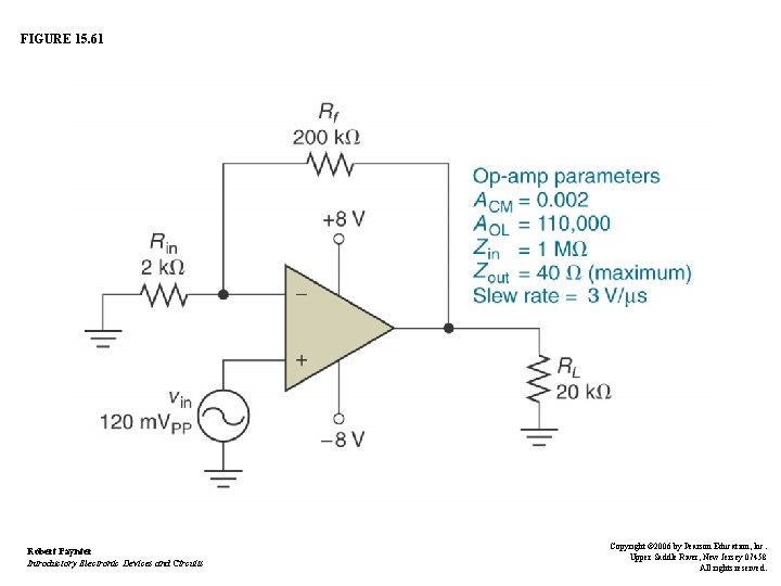 FIGURE 15. 61 Robert Paynter Introductory Electronic Devices and Circuits Copyright © 2006 by