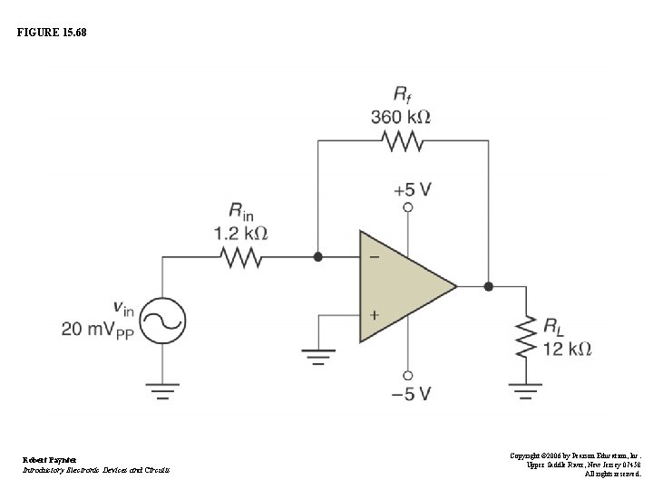 FIGURE 15. 68 Robert Paynter Introductory Electronic Devices and Circuits Copyright © 2006 by