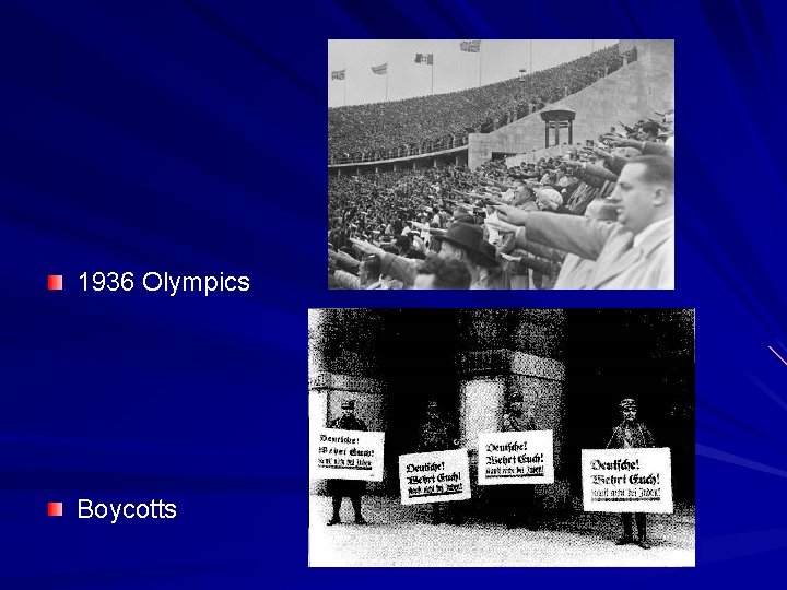 1936 Olympics Boycotts 