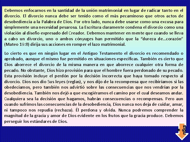 Debemos enfocarnos en la santidad de la unión matrimonial en lugar de radicar tanto