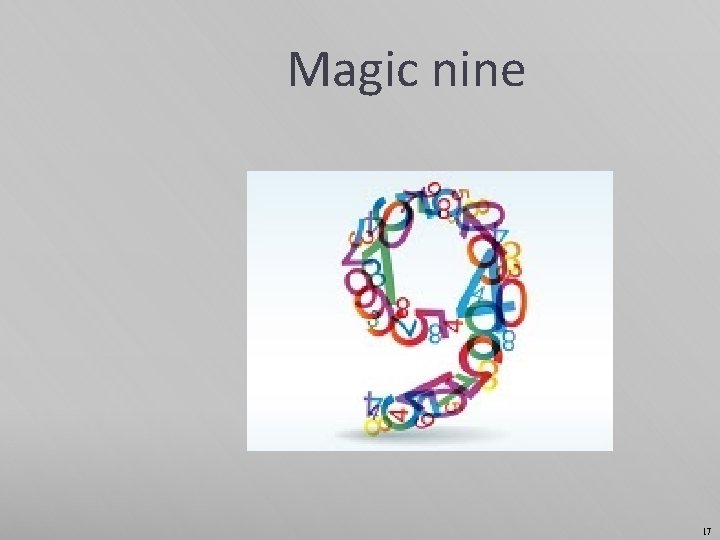 Magic nine 17 