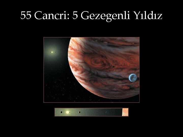 55 Cancri: 5 Gezegenli Yıldız Artist Rendering by Lynette Cook 