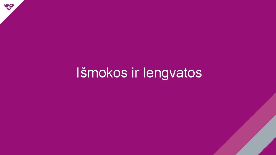 Išmokos ir lengvatos 