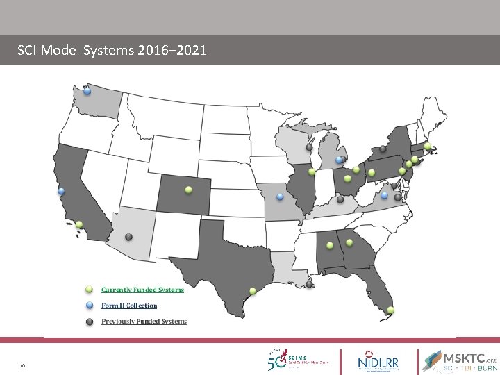 SCI Model Systems 2016– 2021 10 SCI Model Systems 2016– 2021 10