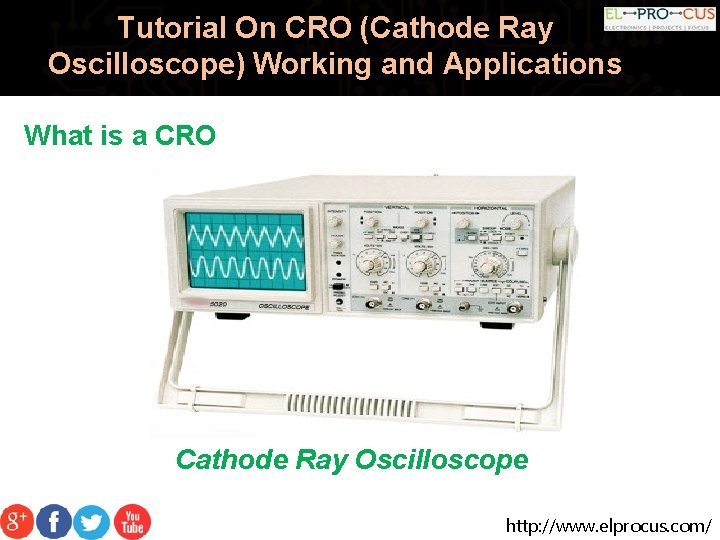 Tutorial On CRO (Cathode Ray Oscilloscope) Working and Applications What is a CRO Cathode