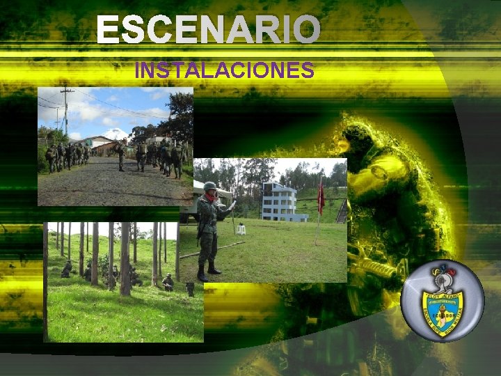 ESCENARIO INSTALACIONES 