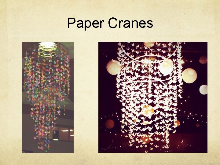 Paper Cranes 