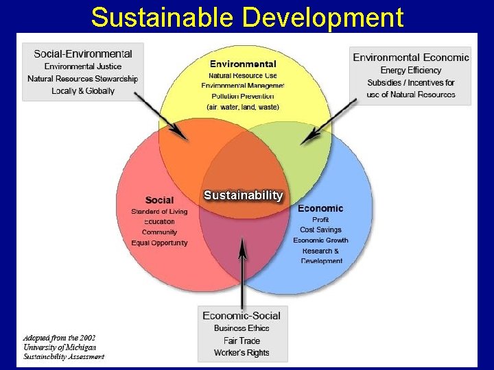 Sustainable Development 