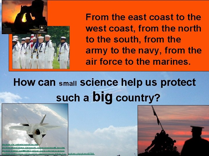 From the east coast to the west coast, from the north to the south,