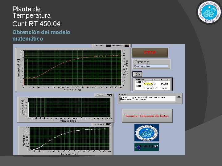 Planta de Temperatura Gunt RT 450. 04 Obtención del modelo matemático 