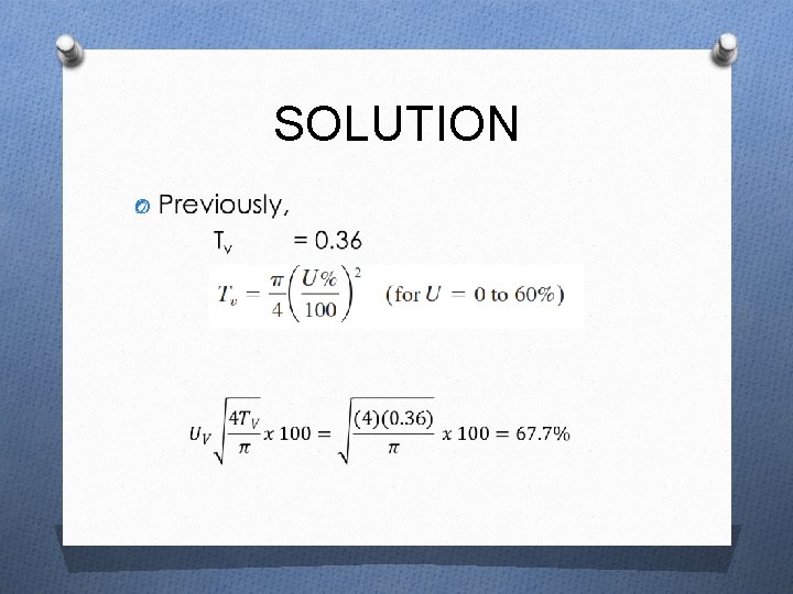 SOLUTION O 