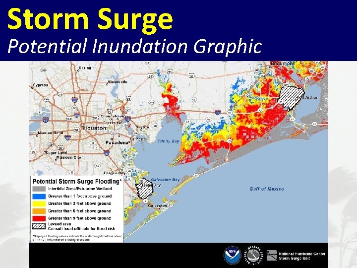 Storm Surge Potential Inundation Graphic 