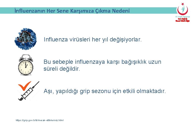 İnfluenzanın Her Sene Karşımıza Çıkma Nedeni Halk Sağlığı Genel Müdürlüğü Influenza virüsleri her yıl