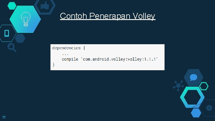 Contoh Penerapan Volley 15 