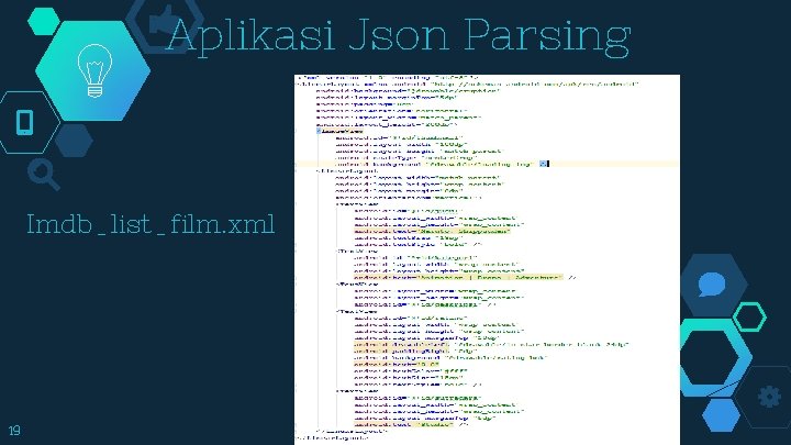 Aplikasi Json Parsing Imdb_list_film. xml 19 