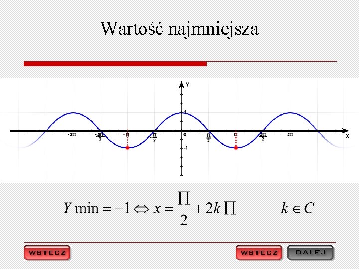 Wartość najmniejsza 