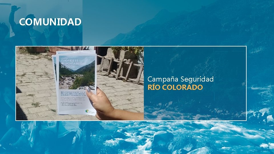 COMUNIDAD Campaña Seguridad RÍO COLORADO 