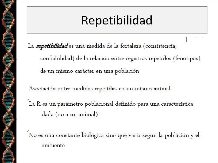 Repetibilidad 