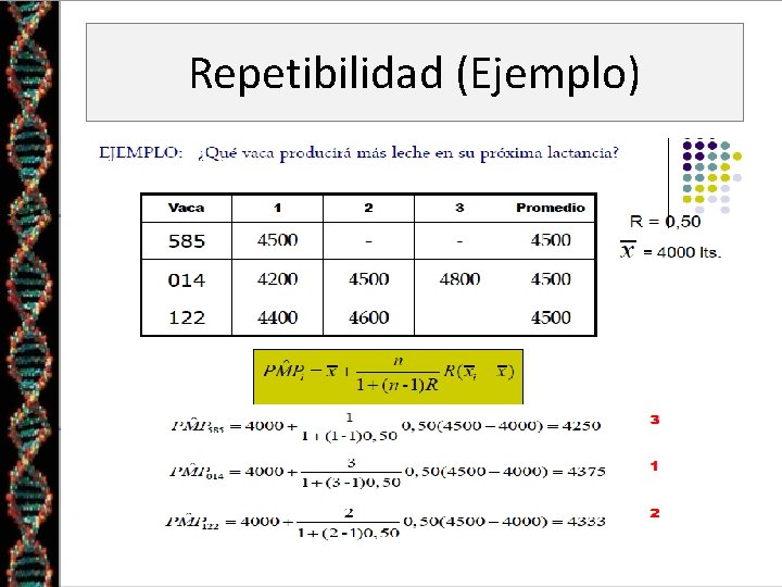 Repetibilidad (Ejemplo) 