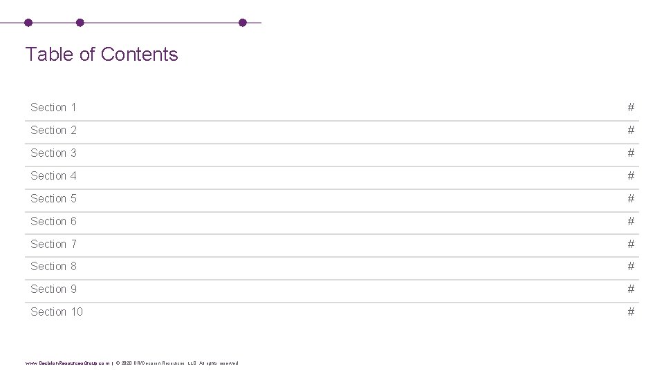 Table of Contents Section 1 # Section 2 # Section 3 # Section 4 Table of Contents Section 1 # Section 2 # Section 3 # Section 4
