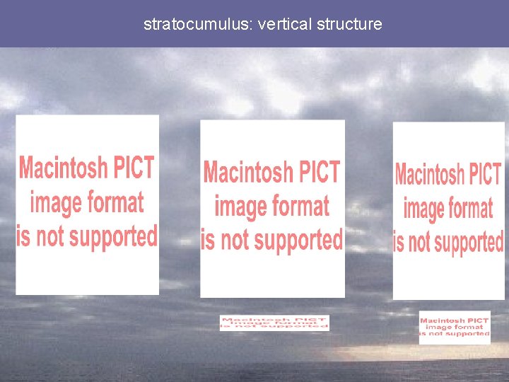 stratocumulus: vertical structure 