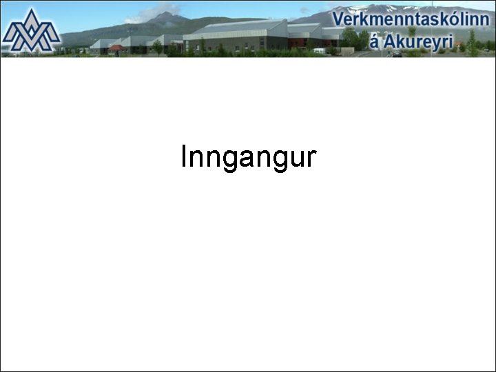 Inngangur 