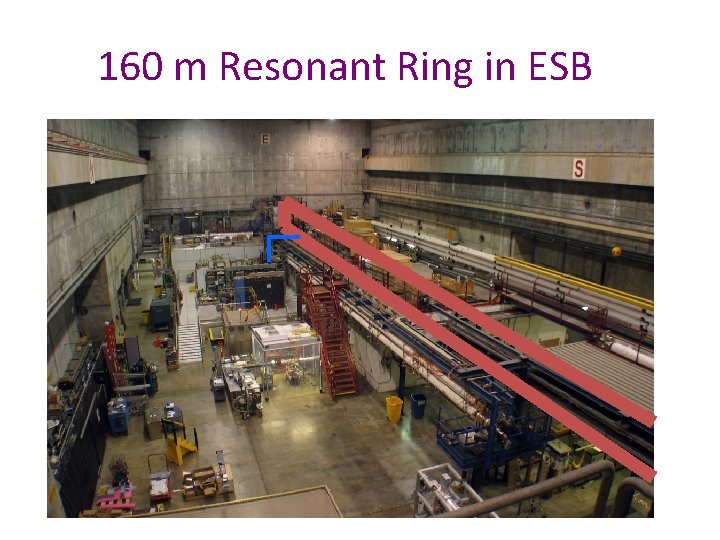 160 m Resonant Ring in ESB 