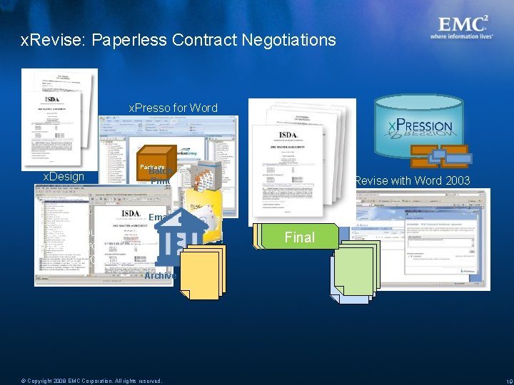 x. Revise: Paperless Contract Negotiations x. Presso for Word x. Design Package Batch Print