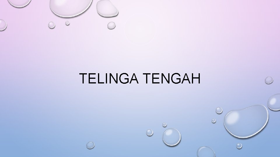 TELINGA TENGAH 