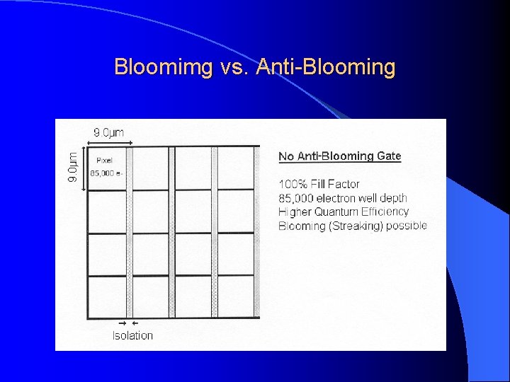 Bloomimg vs. Anti-Blooming 