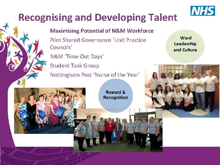 Recognising and Developing Talent Maximising Potential of N&M Workforce Pilot Shared Governance ‘Unit Practice