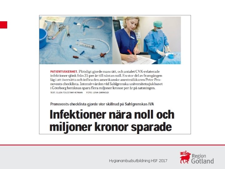 Hygienombudsutbildning HSF 2017 