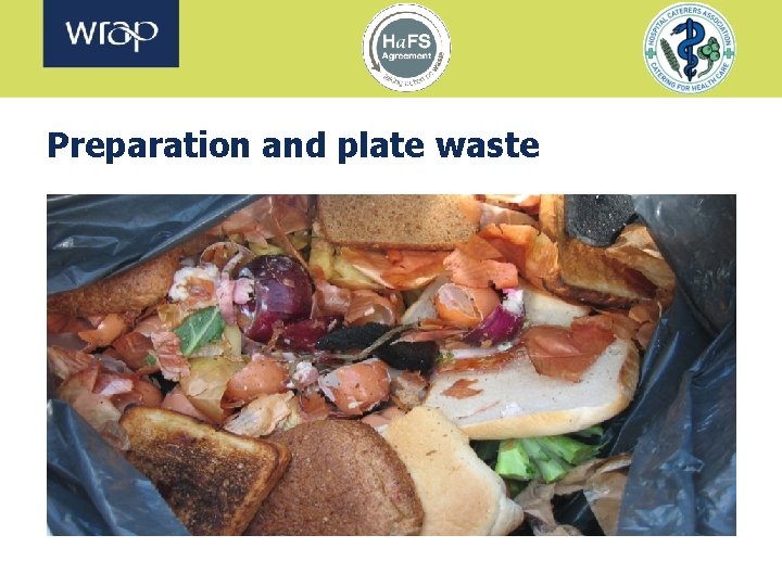 Preparation and plate waste 