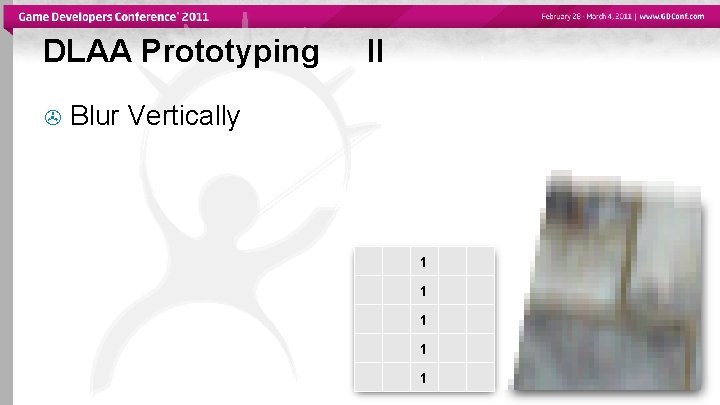 DLAA Prototyping II Blur Vertically 1 1 1 