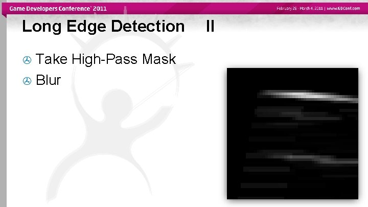 Long Edge Detection Take High-Pass Mask Blur II 